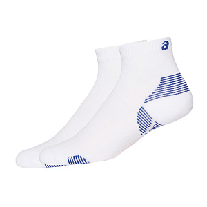 Спортивные носки ASICS 3013A800 100 2PPK CUSHION RUN QUARTER SOCK