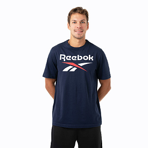 Футболка reebok lm myoknit ss tee